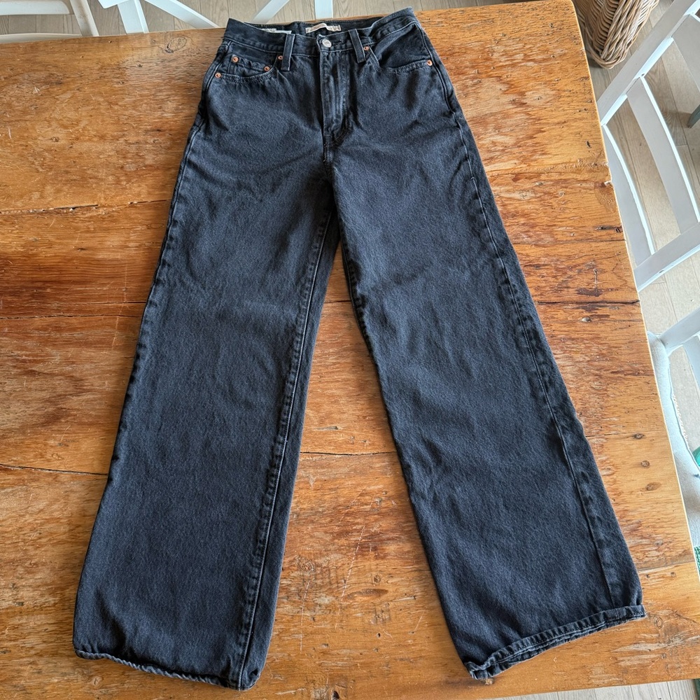 Levi's Ribcage Wide Leg Jeans